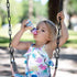 Pack 2 Refresh-a-Baby Universal Bottle Top Spout Adapter Reusable, Easily Convert Any Bottle into a Spill-Proof Sippy