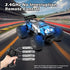 Sjpzwcrl Rechargeable Remote Control Car Toys: - Hand Controlled Monster Truck for Boy Electric Rock Crawler Toys