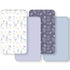 Crib Sheets Girl, Toddler Bed Sheets Fitted for 52x28Standard Crib and Toddler