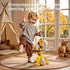 TUMAMA Dancing Talking Giraffe Toys, Mimicking Twisting Electronic Soft Plush Giraffe Toy with Record & Repeating What