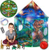 Dinosaur Pop Up Kids’ Play Tent by Toy To Enjoy, Indoor & Outdoor, Includes Remote Controlled Lights & 6 Toys