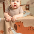 100% 47x32 Organic Cotton Baby Blanket Soft Knitted Breathable Swaddle Blanket for Crib & Stroller - Newborns, Infants