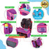 Kids Travel Tray, Waterproof Car Tray for Kids, Lap Desk with Storage for Toddler Travel