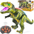 JOYIN Robot Dinosaur Toy for Kids 3+, Big T-Rex with Light and Realistic Roaring Sound, Electronic Steam Toy