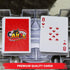 Canasta Cards Set of 2 Decks - Large Print Playing Cards with Point Values