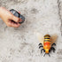 Tipmant Realistic RC Honey Bee Toys IR Remote Control Honeybee Insect Vehicle Electric Animal for Cat Dog Kids Birthday
