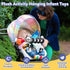 Baby Carseat Toy Black & White Rattle Spiral Hanging Activity Stroller Toy