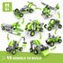 Engino Creative Builder STEM Toys, 15 Multimodel Set, Educational Engineering Kit for Kids 6+, Gift for Boys & Girls