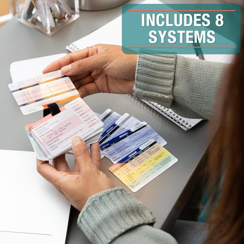 Badge Guru 2.0 by Tribe RN - 49 Nursing Reference Cards for Med School and Nursing School Students