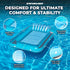 SWIMLINE 71" Swimming Suntan Tub, Classic Inflatable Tanning Lounge Float with Adjustable Pillow, Long - Outdoor