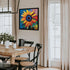 PICKFORU Sunflower Puzzles for Adults 1000 Pieces, Colorful Gradient Flower Fine Art Jigsaw