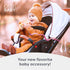 Goji Baby 0-36 Bottle Bungee Cord Strap - Tether with Bungee Cord for Stroller - Dishwasher Safe Strap with Sippy Cup