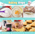 Cute Stuff Apron for Girls, Kids Cooking Sets with Toddler Chef Hat and Cookbook, Birthday Gifts for 3-8 Year Olds