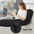 57 Inch HIPHOP PANDA U-Shaped Pregnancy Pillow for Sleeping - Full Body Maternity Support Pillow with Removable Cover