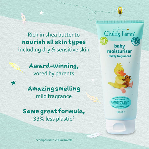 Childs Farm Baby Moisturiser, Mildly Fragranced