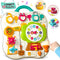 2024 NEW Montessori Busy Board Sensory Toys for Toddlers 1-3, 13 Activity Music & LED Light Up Toys for 2+ Year Old,