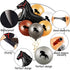Threan 44 Pcs Horse Party Decoration, Including 12 Inch Horse Latex Balloon, 30 Inch Foil Balloon for Cowboy Cowgirl