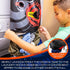 NERF Basketball Hoop Hamper - Over the Door Laundry Layup Basket + Mini Basketball Set