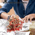 Piececool 3D Puzzles for Adults - 215 Pcs Metal Model Kits, Chinese Ancient Restaurant Building Puzzle DIY Toys