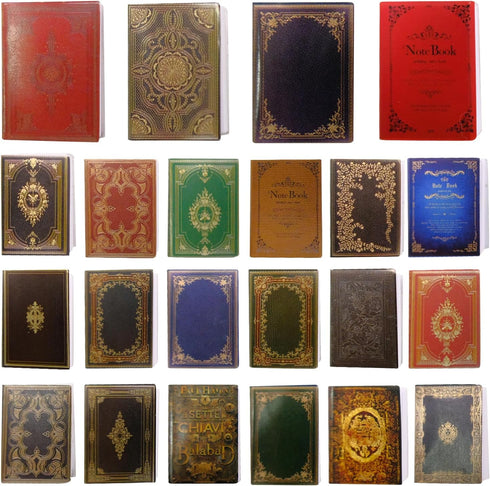 110 1: 12 Pcs Scale Miniatures Dollhouse Books Mini Dollhouse Books Model Miniature Dollhouse Accessories Decoration