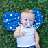 5-Pack 2 1 Dodo Babies Baby Burp Cloths - Soft Absorbent & Neutral Burp Cloths - Contoured Shoulder Fit & Baby Boy