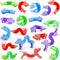 20 PCS Animal Pop Tubes Fidget Toys, Party Favors Toddlers Kids Travel