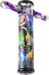 Playlearn Space Design Kaleidoscope Glitter Wand - 6" Kaleidoscope Toy with 5" Spiral Glitter Wand for Kids