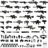 Military Weapons Pack, Classic Building Block Military Toy Accessories Hat, Piece Army