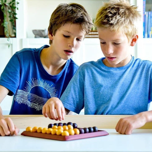 Pylos Great Wooden Game, Abstract Strategy Board Game, Ages 8+, 2 Players