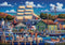 Buffalo Games - Dowdle - Mystic Seaport - 300 Piece Jigsaw Puzzle for Adults - Perfect for Game Nights