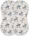 Muslin Burp Cloths for Baby Boys and Girls - 2-Pack Ultra Absorbent