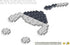 Set (2524 14 BDYDT Dog Husky Micro Building Blocks Pieces) Gift for Adults and Kids Ages Years and Up