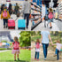 4 in 1 Toddler Harness Leash, Cute Child Safety Tether, Walking Harness Wristband for Baby Girls