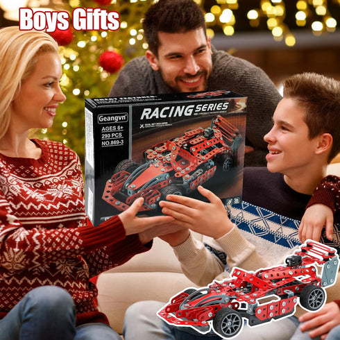 290 Set 8-12 14 12-16 6-12 8-10 8-13, 15 16 Metal Model Car Kits - Pcs Erector for Boys Age and Up, Building Kits, STEM