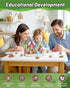 TNQDA 150PCS Set,STEM 3+, Magnetic Blocks, Magnetic Building Blocks, Magnetic Blocks Toys for Kids, Blocks Magnet