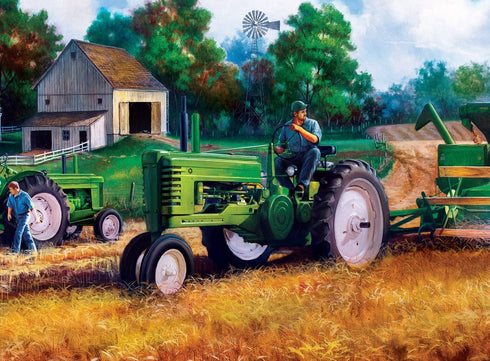 2000 Country 4-Pack 14"x19" MasterPieces Piece Jigsaw Puzzle for Adults, Family, Or Youth - Farm