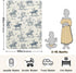 Mazeann 30x40in Cowboys Horse Western Baby Blankets Soft Warm Crib Stroller Blanket for Toddler Newborn Girls Boys