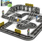 Magnetic Tiles Road Toddler Toys, Magnet Building Blocks for Kids Ages 3-5
