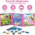 Princess Magnetic Puzzles for Toddlers 3-5 - 20-30 Pieces Mermaid Puzzles for Kids Ages 4-6 Birthday Gifts