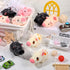 12 Pack Cute 4 Inch Plush Animal Toys, Mini Stuffed Doll Keychain Tote Bag Pendant for Birthday Party DIY Home Decor