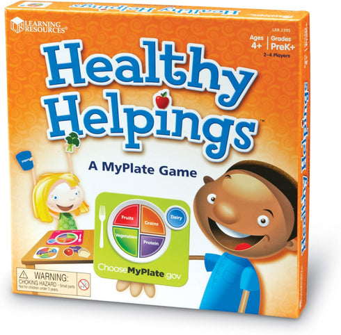 Learning Resources Healthy Helpings A Myplate Game - 10 x 10 in