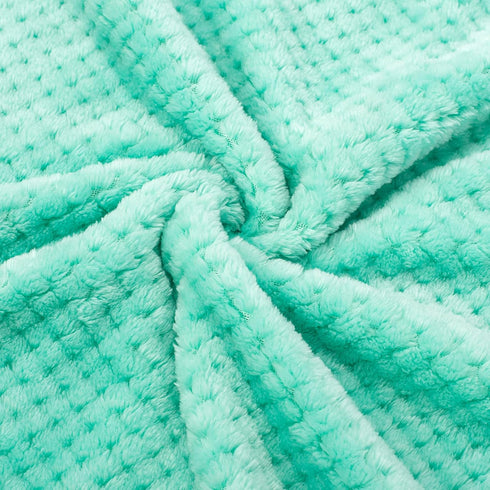 Fuzzy Blanket for Baby, Soft Warm Cozy Coral Fleece Toddler Receiving Blanket for Crib, Stroller, Travel (28Wx40L, XS-T