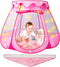 Princess Castle Girls Play Tent with Rug Pop Up Play Tent for