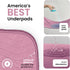 34" 36" Pack 4) IMPROVIA Washable Underpads, Heavy Absorbency Reusable Incontinence Pads for Kids, Adults, Elderly