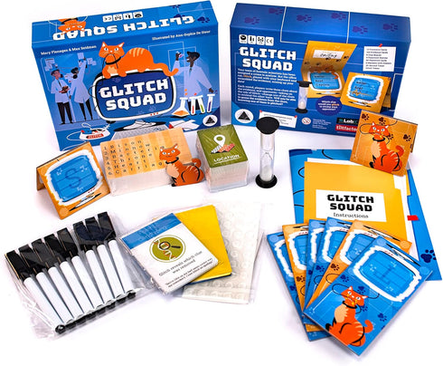 Glitch Squad Collaborative Logic Puzzle Game for 3 to 8 Players, Ages 8+, by Resonym Games