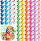 Fumete 200 Pcs Christmas Mini Resin Tiny Duck Figures Miniature Christmas Hat