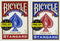 Bicycle Poker Size Standard Index Playing Cards (4-Pack) | Colors May Vary: Red, Blue or Black