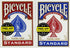 Bicycle Poker Size Standard Index Playing Cards (4-Pack) | Colors May Vary: Red, Blue or Black