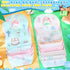 Floraltop 100/200 Pcs Disposable Baby Bibs Bulk Travel Feeding Bib Soft Food Catcher Pocket for Toddlers Girls Boys