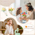 3+ Fabric Flower Bouquets Toys,DIY Craft Kits for Kids,Arts and Crafts Toy for Year Old Girls,Flowers Market Toy,Build